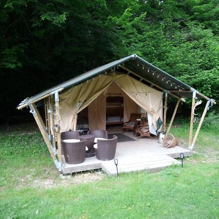 Tente Lodge Elevage Girbal La Chapelotte Exterior foto
