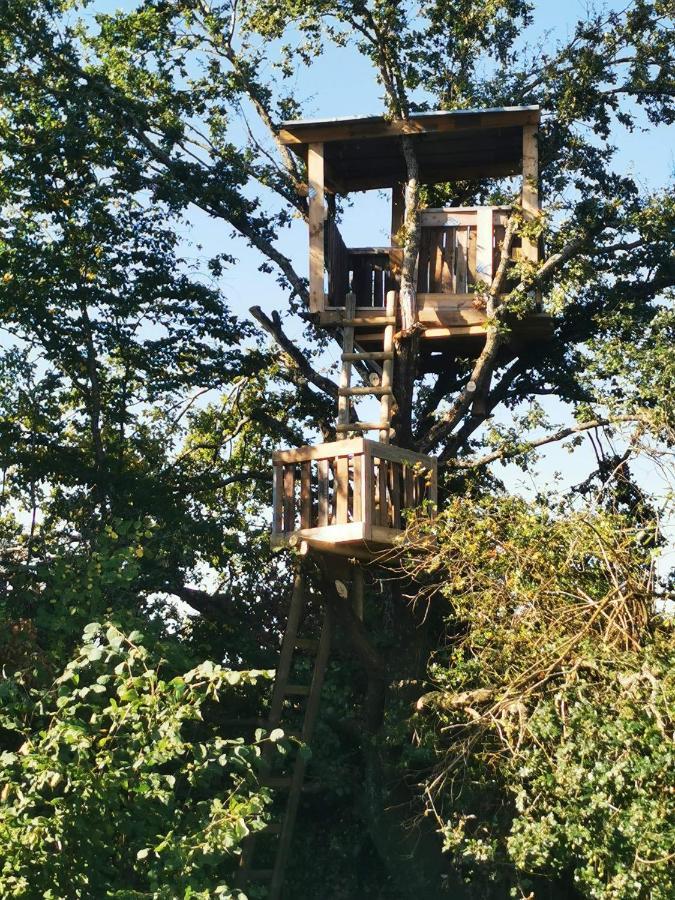 Tente Lodge Elevage Girbal La Chapelotte Exterior foto
