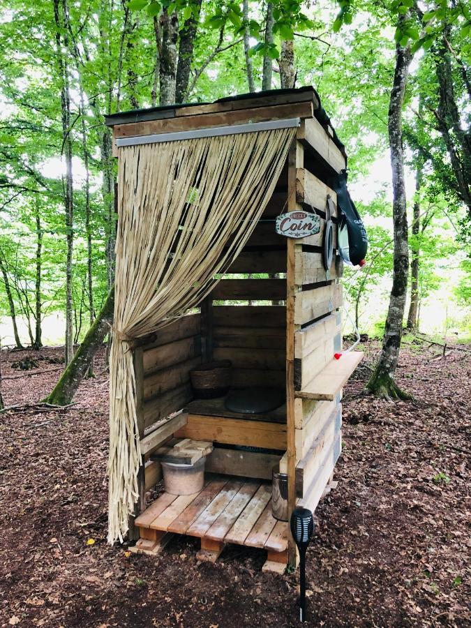 Tente Lodge Elevage Girbal La Chapelotte Exterior foto